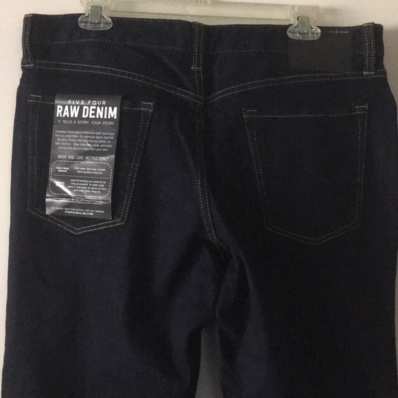 Men’s dark denim jeans - Picture 3 of 4